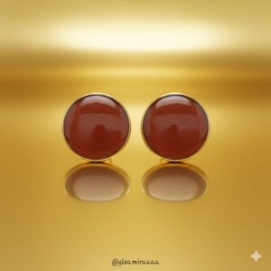 everlasting bloom resin stud earrings