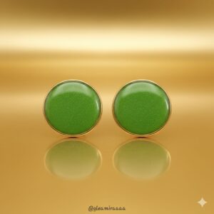 everlasting bloom resin stud earrings