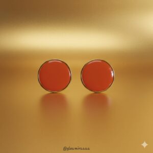 forest jewel enamel studs