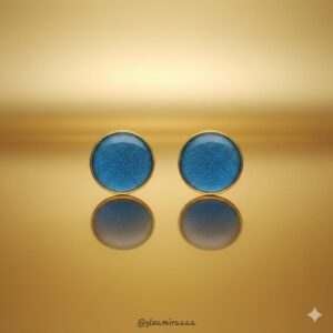 forest jewel enamel studs