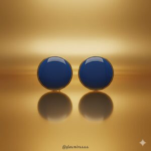 forest jewel enamel studs