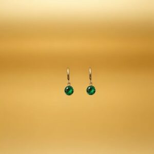 dazzling cherry drop earrings