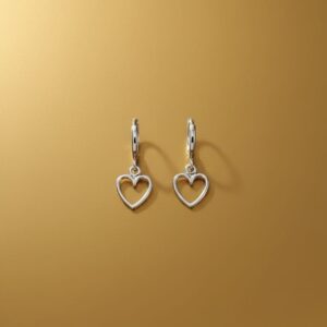 dazzling cherry drop earrings