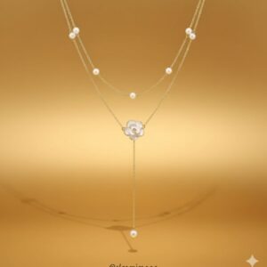 enchanted butterfly layered necklace