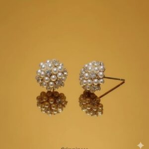 luminous heart cascade earrings