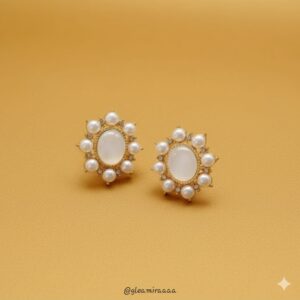 "crystal butterfly studs"