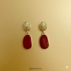 "crystal butterfly studs"