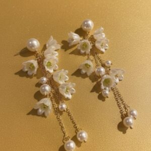 "crystal butterfly studs"