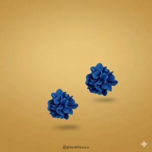 "crystal butterfly studs"