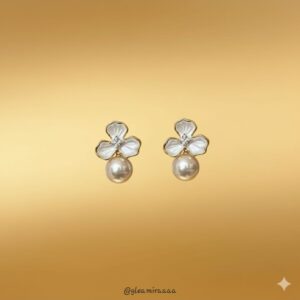 "crystal butterfly studs"