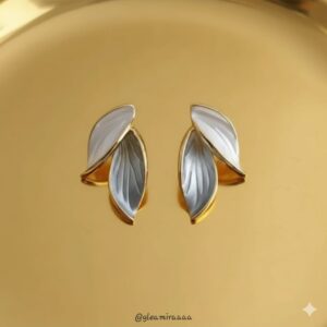 "crystal butterfly studs"