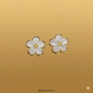 "crystal butterfly studs"