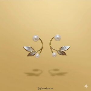 "crystal butterfly studs"