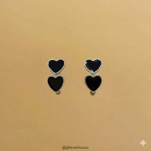 "crystal butterfly studs"