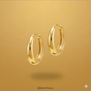 noir glamour drop earrings