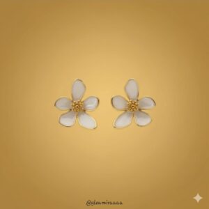 noir glamour drop earrings