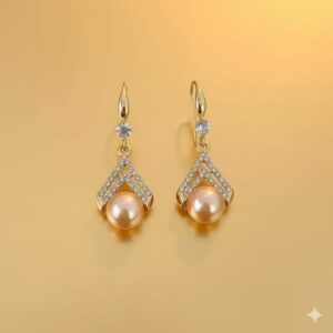 emerald green crystal square stud earrings: