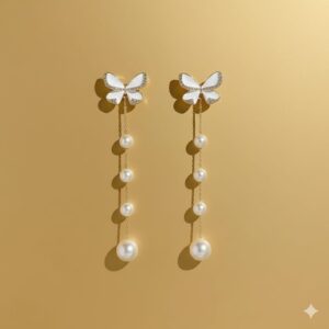 emerald green crystal square stud earrings: