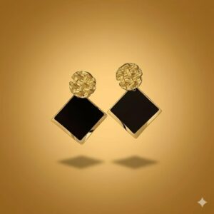 fluttering pearl & diamond butterfly earrings