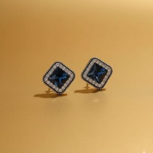 cascading butterfly drop earrings