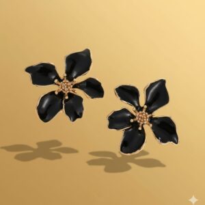 cascading butterfly drop earrings