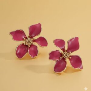 cascading butterfly drop earrings