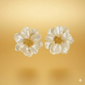 cascading butterfly drop earrings