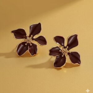 cascading butterfly drop earrings