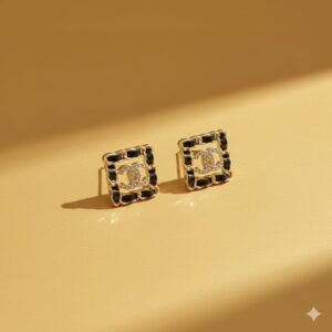 mermaid tail pearl drop earrings